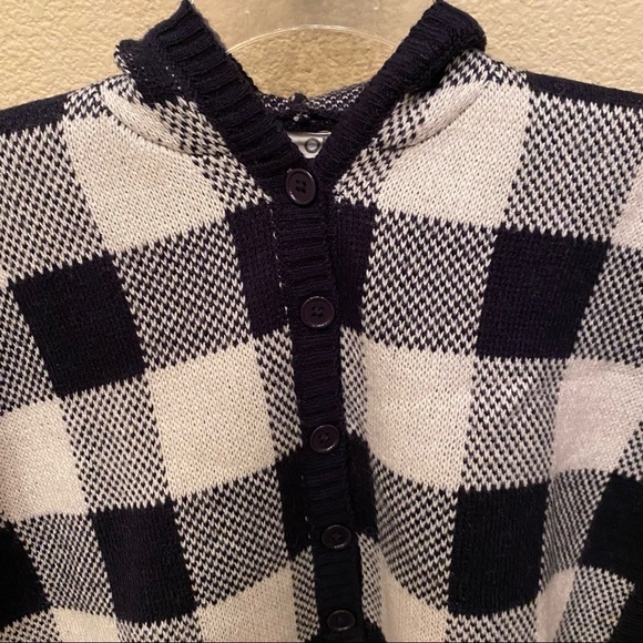 COTTON ON Kids Wool Blend Hoodie Poncho Cover-One Size - Picture 3 of 8